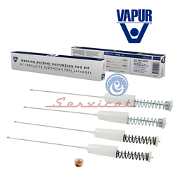KIT BARRAS DE SUSPENSIÓN 68CM VAPUR LAVADORA MABE