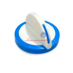 PERILLA PLÁSTICA DE TIMER CON VÁSTAGO REDONDO ØEXT: 5.2CM LAVADORA DOBLE TINA TODAS LAS MARCAS
