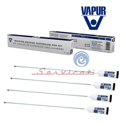KIT BARRAS DE SUSPENSIÓN 69.5CM VAPUR LAVADORA MABE