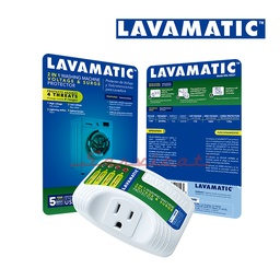 PROTECTOR DE VOLTAJE 110V - 3MIN - 12A LAVAMATIC LAVADORA TODAS LAS MARCAS