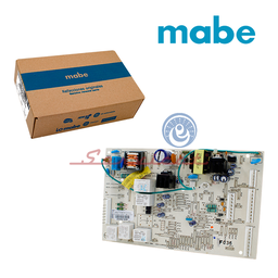 TARJETA ELECTRÓNICA DE CONTROL Y POTENCIA 8 CONECTORES - 120V ORIGINAL REFRIGERADORA MABE