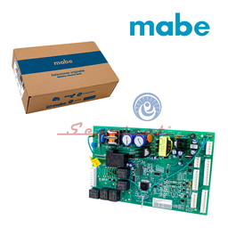 TARJETA ELECTRÓNICA DE CONTROL Y POTENCIA 7 CONECTORES - 120V ORIGINAL REFRIGERADORA MABE