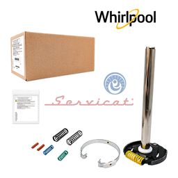 TUBO CENTRAL COMPLETO CON EMBRAGUE ORIGINAL LAVADORA WHIRLPOOL