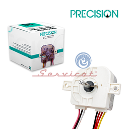 TIMER CUADRADO 7 CABLES - 2 SUJECIONES RECTAS PRECISION LAVADORA MABE