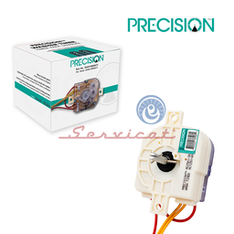 TIMER CUADRADO 3 CABLES + 1 PUENTEADO - 2 SUJECIONES RECTAS PRECISION LAVADORA DAEWOO-HACEB-SAMSUNG