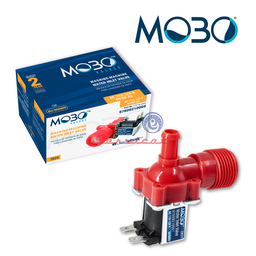 ELECTROVÁLVULA 1 SOLENOIDE - 110V A 120V MOBO LAVADORA TODAS LAS MARCAS