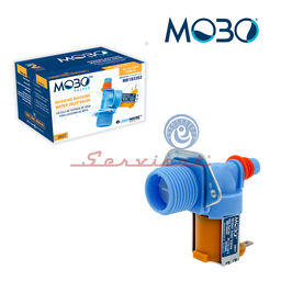 ELECTROVÁLVULA 1 SOLENOIDE - 110V A 120V MOBO LAVADORA HACEB - MABE - WHIRLPOOL - RCA