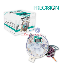 TIMER REDONDO 2 CABLES - 2 SUJECIONES RECTAS PRECISION LAVADORA MABE - ELECTROLUX - HACEB - INDURAMA