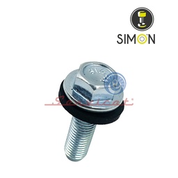 PERNO GRUESO DE AGITADOR M8 X 2.5CM SIMON LAVADORA WHIRLPOOL - HACEB