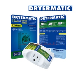 PROTECTOR DE VOLTAJE 110V - 3MIN -12A DRYERMATIC SECADORA A GAS TODAS LAS MARCAS