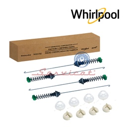 KIT BARRAS DE SUSPENSIÓN 59.5CM ORIGINAL LAVADORA WHIRLPOOL