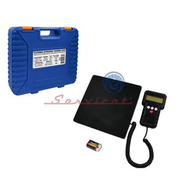 BALANZA ELECTRÓNICA DIGITAL PARA CARGA DE REFRIGERANTE REFRIGERADORA TODAS LAS MARCAS