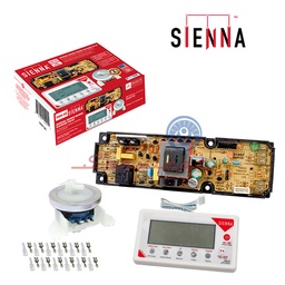 TARJETA ELECTRÓNICA UNIVERSAL DE POTENCIA Y CONTROL CON DISPLAY SIENNA LAVADORA TODAS LAS MARCAS